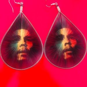 Bob Marley Thread Earrings